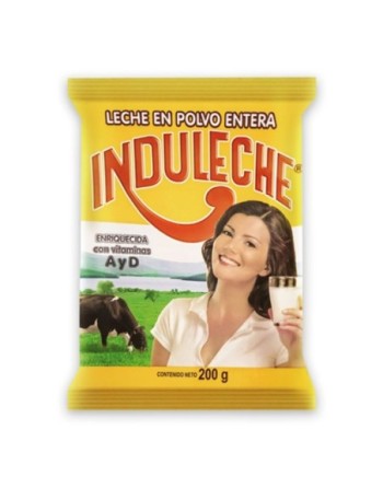INDULECHE LECHE EN POLVO ENTERA 200G