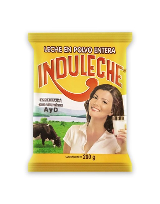 INDULECHE LECHE EN POLVO ENTERA 200G