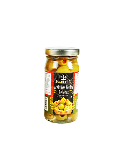 ISABELLA ACEITUNAS VERDES CON HUESO 200G