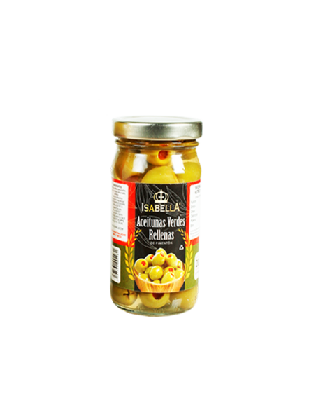 ISABELLA ACEITUNAS VERDES CON HUESO 200G