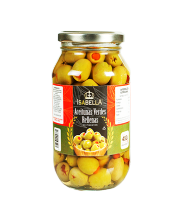 ISABELLA ACEITUNAS VERDES RELLENAS 200G