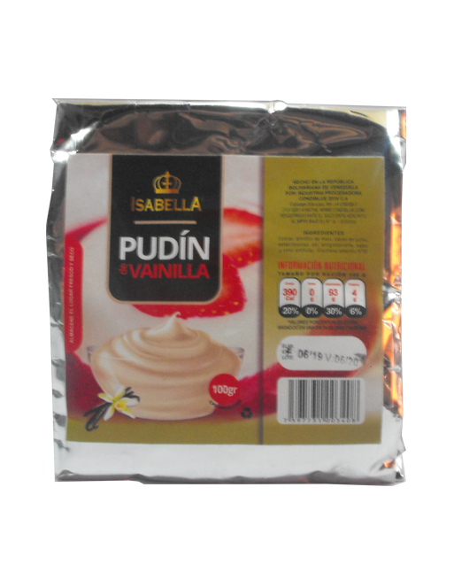 ISABELLA PUDIN DE CHOCOLATE 100G