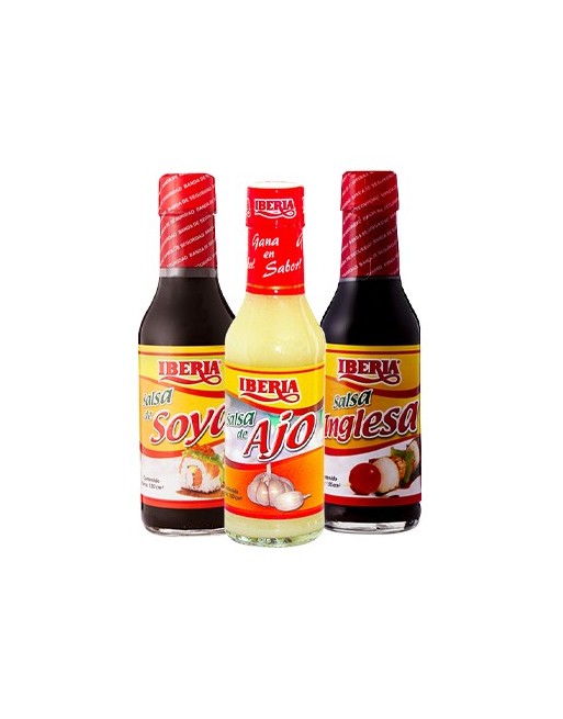 ISABELLA X3 UND SALSA SOYA INGLESA AJO