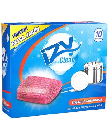 IZY CLEAN ESPONJA JABONOSA X10UND