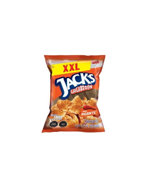 JACKS CHICHARRON PICANTE XXL 180GR
