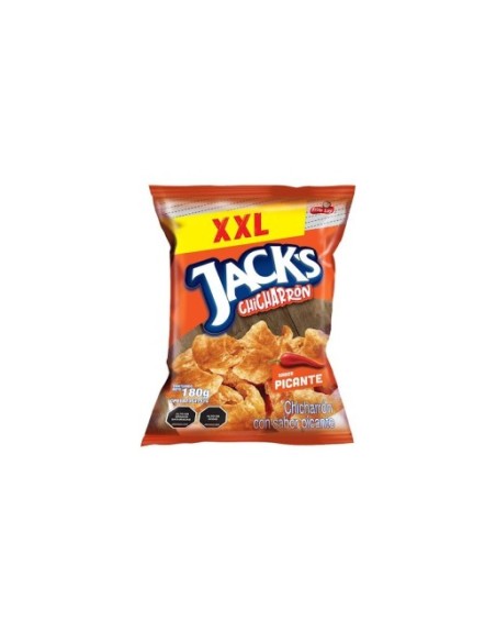 JACKS CHICHARRON PICANTE XXL 180GR