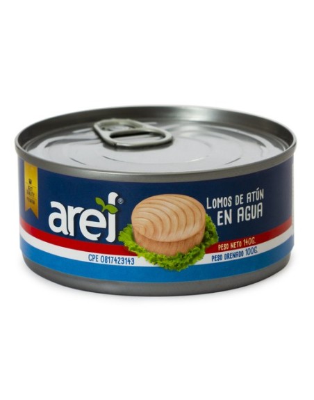 AREL LOMOS DE ATUN EN ACEITE VEGETAL 100G