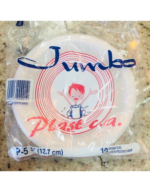 JUMBO PLATOS N5 X10