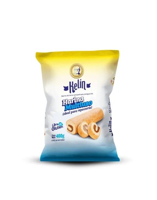 KELIN HARINA MULTIUSO LIBRE DE GLUTEN 400G