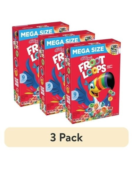 KELLOGS FROOT LOOPS 185G