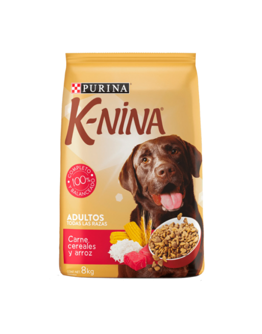 K-NINA ADULTO CARNE Y ARROZ 8KG