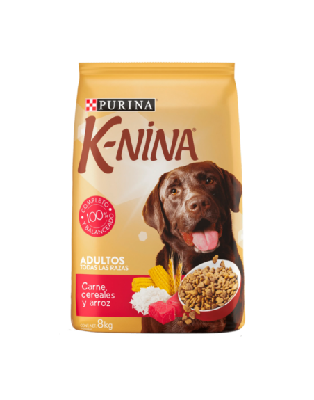 K-NINA ADULTO CARNE Y ARROZ 8KG