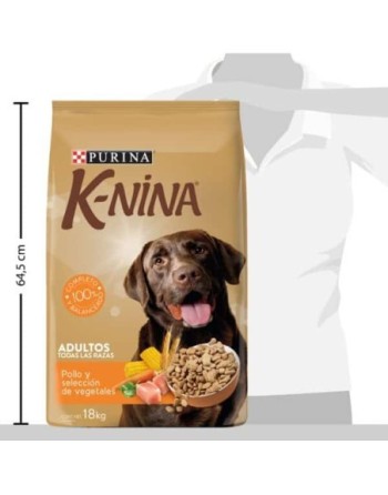 K-NINA ADULTO POLLO Y VEGETALES 1KG