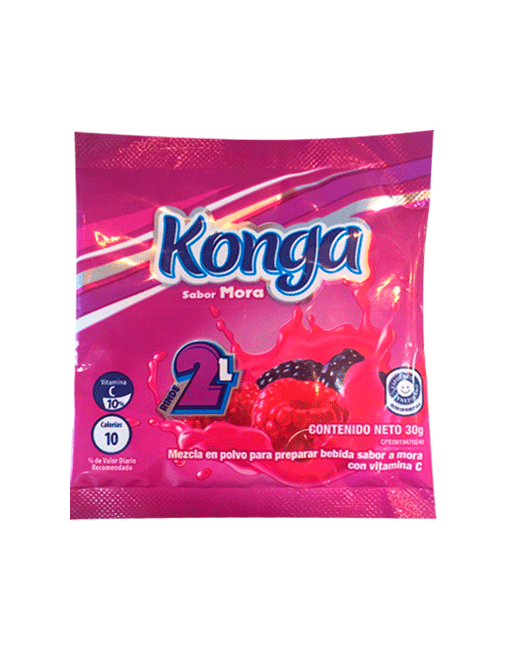 KONGA SABOR A MORA 30G