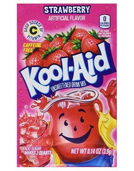 KOOL-SID STRAWBERRY 3.9G