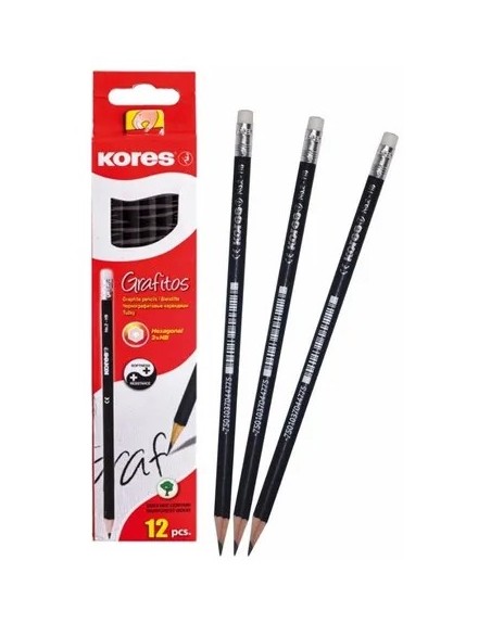 KORES LAPICES DE GRAFITO X12UND