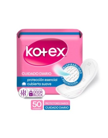 KOTEX PROTECTORES DIARIOS X50UN