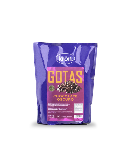 KRON GOTAS COBERTURA SABOR A CHOCOLATE 500G