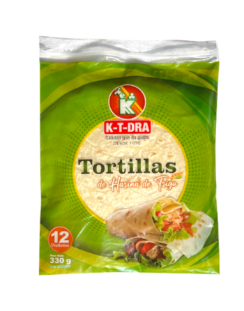 KTDRA TORTILLAS X12 330G