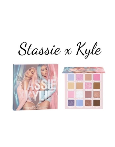 KYLIE PALETAS DE SOMBRA ROSADA Y BLANCA