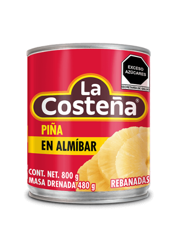 LA COLMENA PIÑA EN ALMIBAR 500G