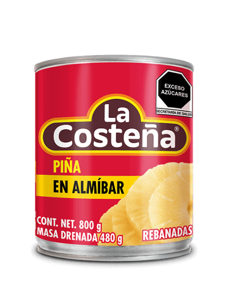 LA COLMENA PIÑA EN ALMIBAR 500G