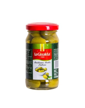 LA GIRALDA ACEITUNAS ENTERAS  200G
