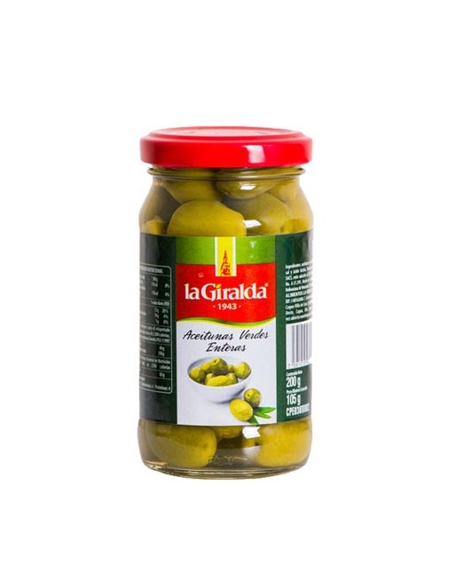 LA GIRALDA ACEITUNAS ENTERAS  200G