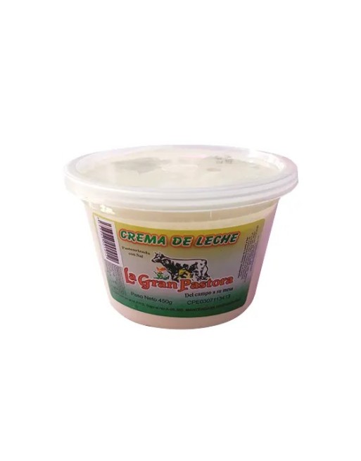 LA GRAN PASTORA CREMA DE LECHE 450G