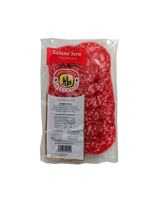 LA LEONESA SALAMI SECO TIPO GERONA
