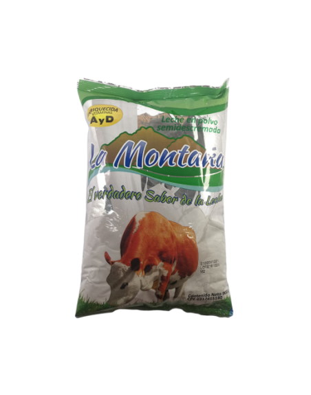 LA MONTAÑA LECHE EN POLVO SEMIDESCREMADA 900G