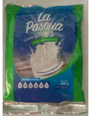 LA PASCUA LECHE COMPLETA 400G