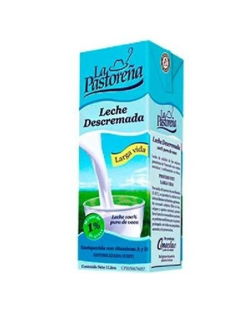 LA PASTOREÑA LECHE LIQUIDA DESCREMADA 1L