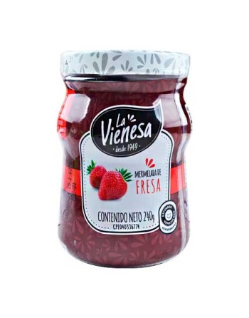 LA VIENESA MERMELADA FRESA 240G