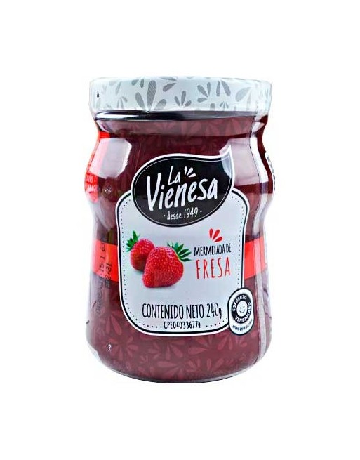 LA VIENESA MERMELADA FRESA 240G