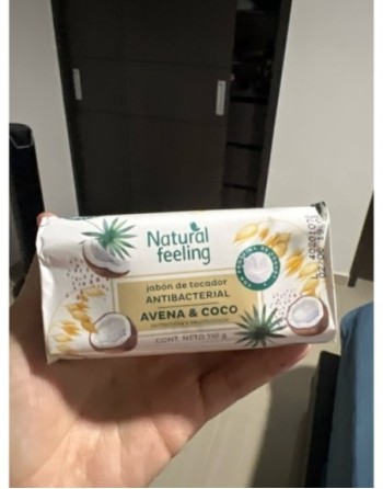 LACK JABON TOCADOR ANTIBACTERIAL AVENA 110G