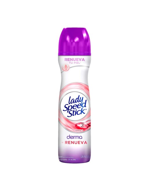 LADY SPEED STICK DERMA RENUEVA AEROSOL OMEGA 3  91G