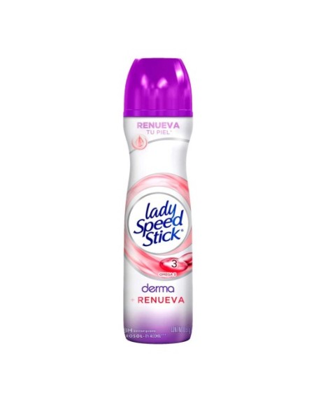 LADY SPEED STICK DERMA RENUEVA AEROSOL OMEGA 3  91G