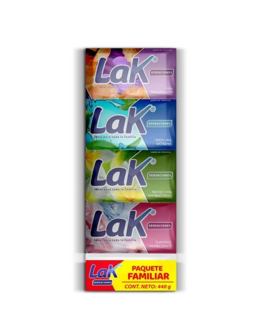 LAK JABON TOCADOR X4UND