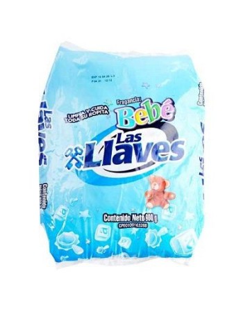 LAS LLAVES DETERGENTE JABON BEBE 900G