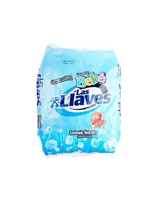 LAS LLAVES DETERGENTE JABON BEBE 900G
