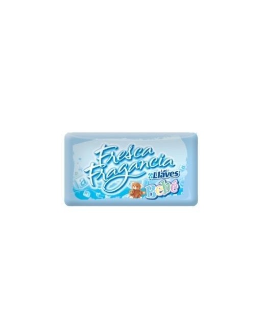 LAS LLAVES FRAGANCIA  BEBE 160G JABON AZUL