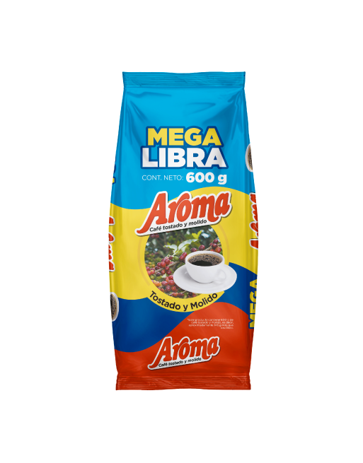 AROMA CAFE TOSTADO MOLIDO 500G