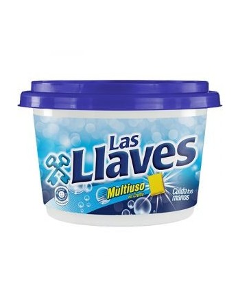 LAS LLAVES LAVAPLATOS MULTIUSO EN CREMA 250G