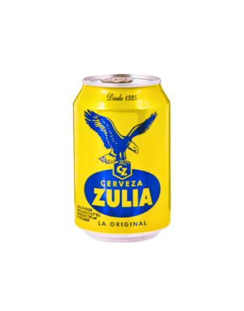 LATA DE CERVEZA ZULIA 295ML