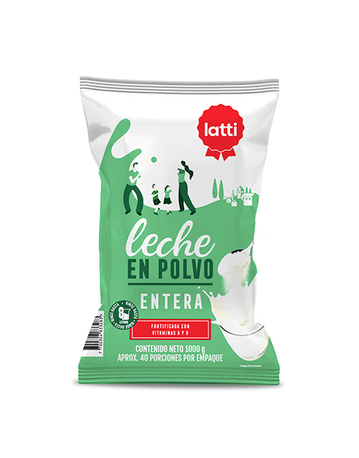 LATTI LECHE EN POLVO ENTERA 1KG