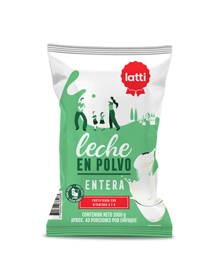 LATTI LECHE EN POLVO ENTERA 1KG