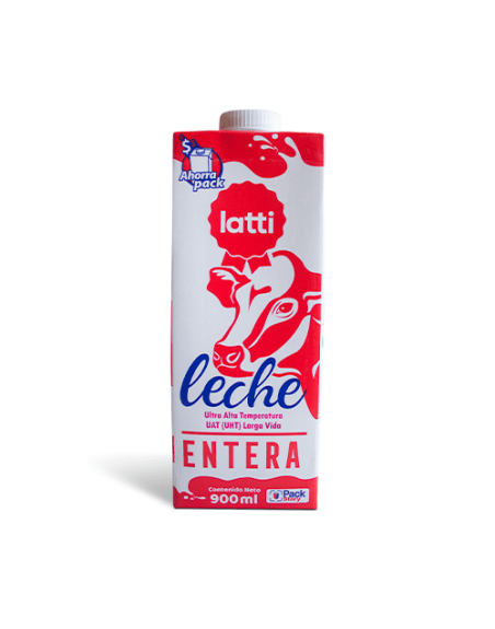 LATTI LECHE ENTERA 900ML