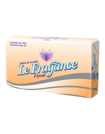 LE FRAGANCIA JABON TOCADOR FLORAL 100G