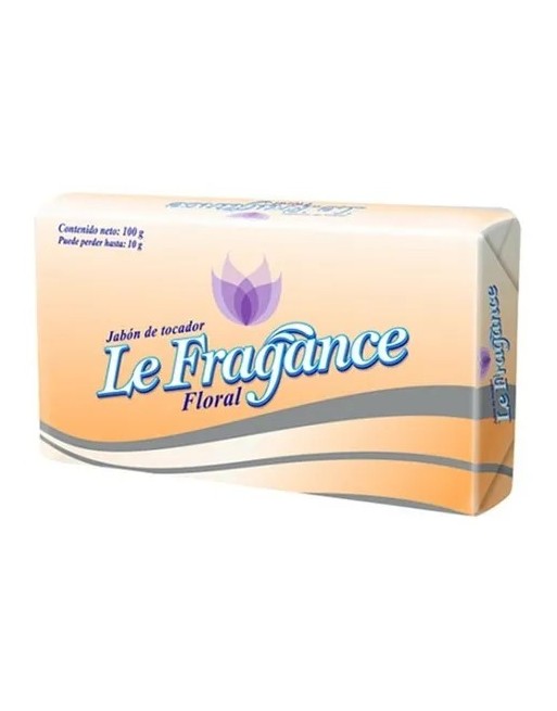 LE FRAGANCIA JABON TOCADOR FLORAL 100G